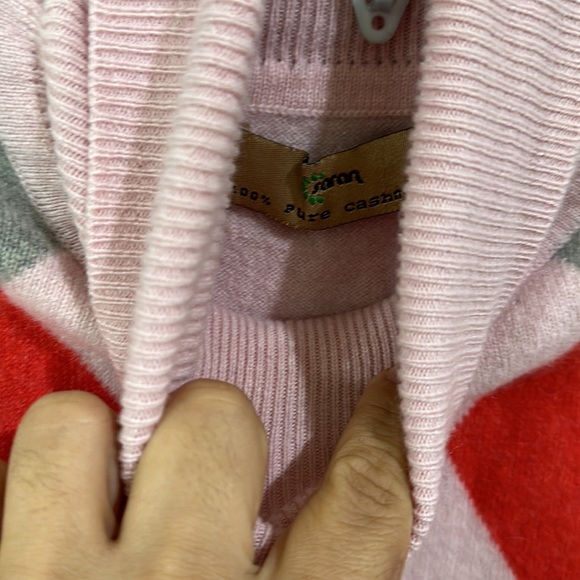 Saran cashmere girl turtle neck size 8/10 girls - Picture 4 of 7